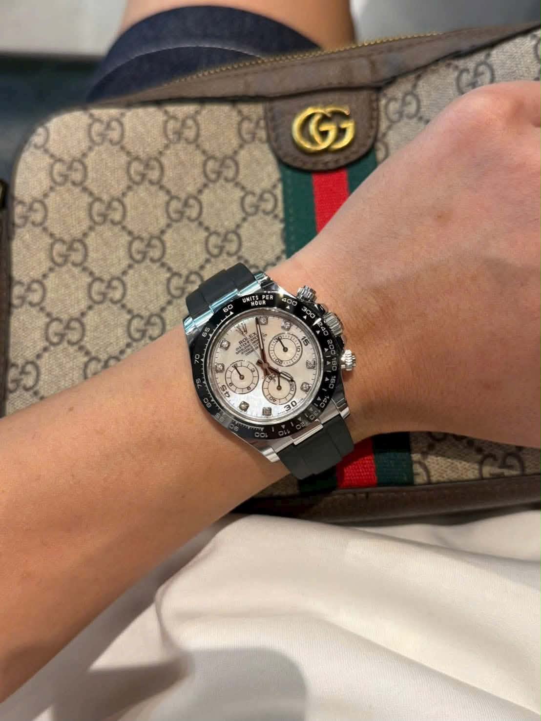 Rolex Daytona Panda Rubber